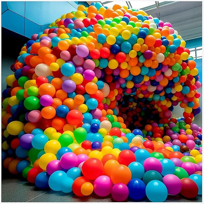 1500 Pack Balloons 15 Kinds Colors 12 inch Rainbow Latex Party Balloon Bulk by ZWZLIULIAN