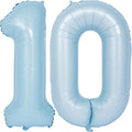 40 In Matte Blue Number Balloons Helium Foil Mylar Balloon Party Digital 10 | by Exquisitehighqualitypartydecorationstomeetyoureveryneed%EF%BC%81