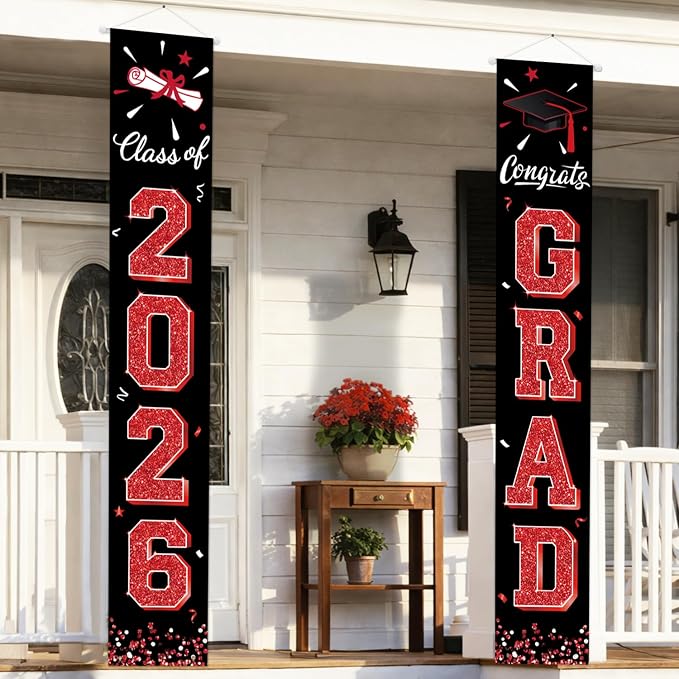 Graduation Decorations 2026 Porch Banner, Graduation Banner Class of 2026 - Image 7