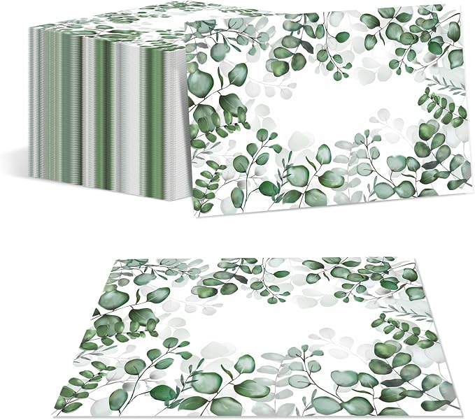 Paper Placemats Disposable 50 Pack Eucalyptu Placemat Disposable Place Mats 16 by Unknown