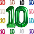 Green Number 10 Balloon 40 Inch by IWERP