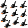 3.5 Inch Spring Clamps for Balloon Arch, 10 Pack Backdrop Clips Heavy Duty | by FEFU