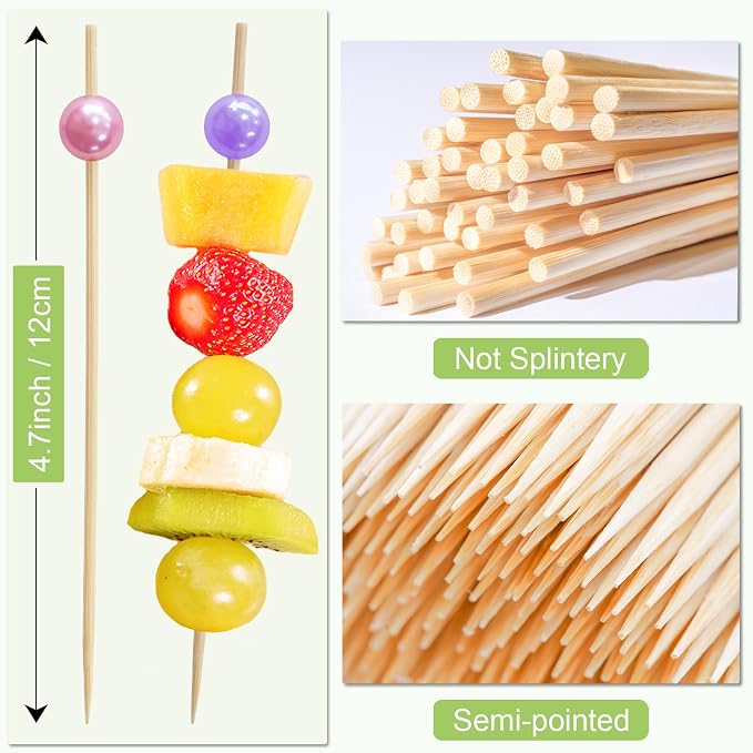 1000 Pieces Cocktail Picks Fancy Toothpicks - Image 2