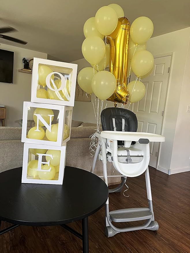 1 Balloon Numbers Birthday Decorations, 40In Gold Balloons - Image 4