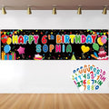Personalized Birthday Banner For Party, Name And Ages DIY Banner Includes by SUYEPER