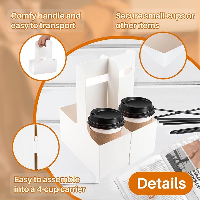 MAQIHAN 2 Cup Drink Carrier - Image 3