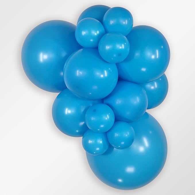 Sempertex Fashion Blue Balloons, 18 Inch, vibrant color, ships uninflated - Image 2