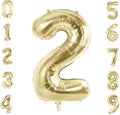 Number 2 Balloons for 2th Birthday Party Decorations, 40 Inch 0-100 Anniversary by Joycard