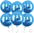 Dark Blue Balloons Foil, 22Inch Metallic Blue Balloons, Big Round Ball Balloon by Saxuxu