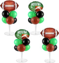 4 Sets Football Party Balloons Stand Kit, Football Party Balloon Centerpiece by Unknown