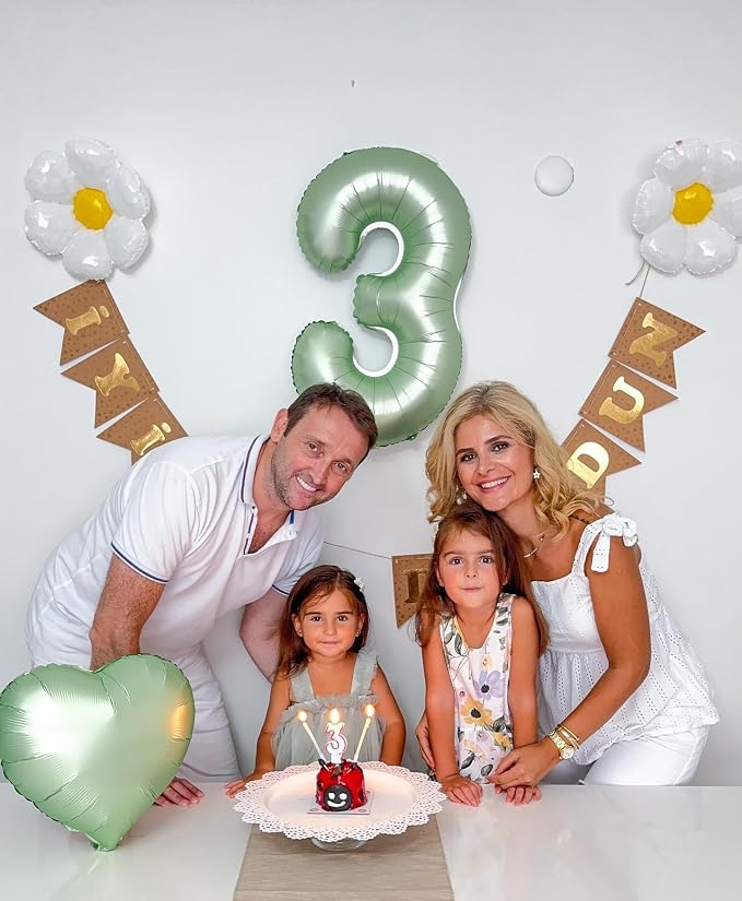 Oliver Green Number 6 Balloon 40 Inch - Image 4