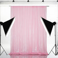 Eternal Beauty Pink 3mm Sequin Backdrop 20x10 Ft by EternalBeauty