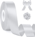 1In 30Yards Silver Satin Ribbon by Fullive