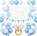 Blue White Bachelorette Party Decorations by Dagelar