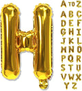 Giant H Alphabet Balloon Letters, 40 Inch Helium Mylar Foil Name Word Balloons by Lingqiang