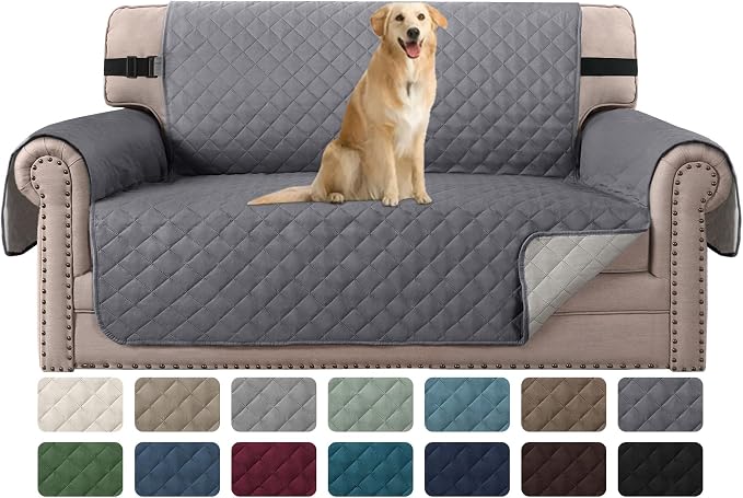 H.VERSAILTEX Loveseat Couch Cover Reversible Couch Covers by HVERSAILTEX