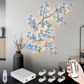 7.55FT 144LED Blue Cherry Blossom Tree Branch Lights by FNHMSL