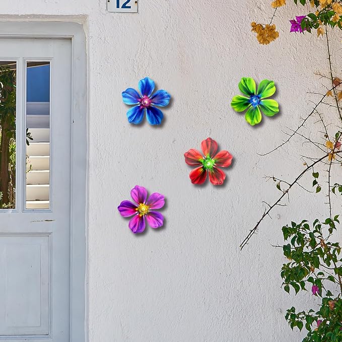 Giyyomtr Metal Flowers Wall Decor - Image 5