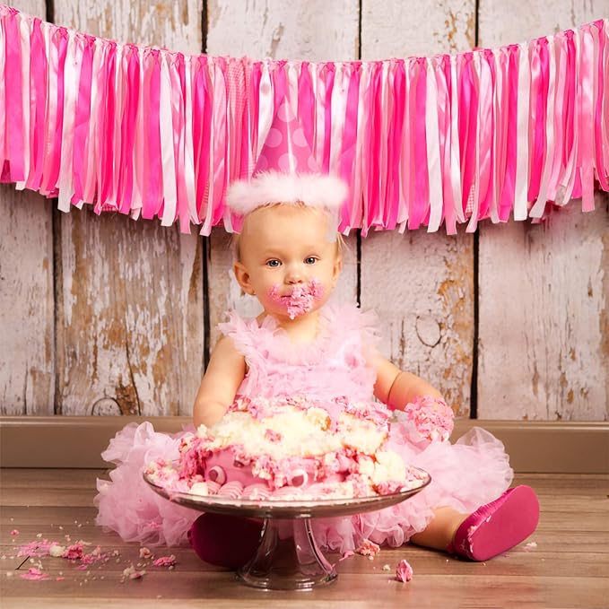 WANDIC Ribbon Tassel Garland, Anniversary, Graduation Party Decor - Image 5