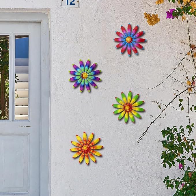 Giyyomtr Metal Flowers Wall Decor - Image 3