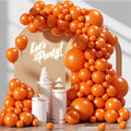 Awenztech 122pcs Orange Latex Balloons in 18 12 10 5 inches | Graduation by Awenztech