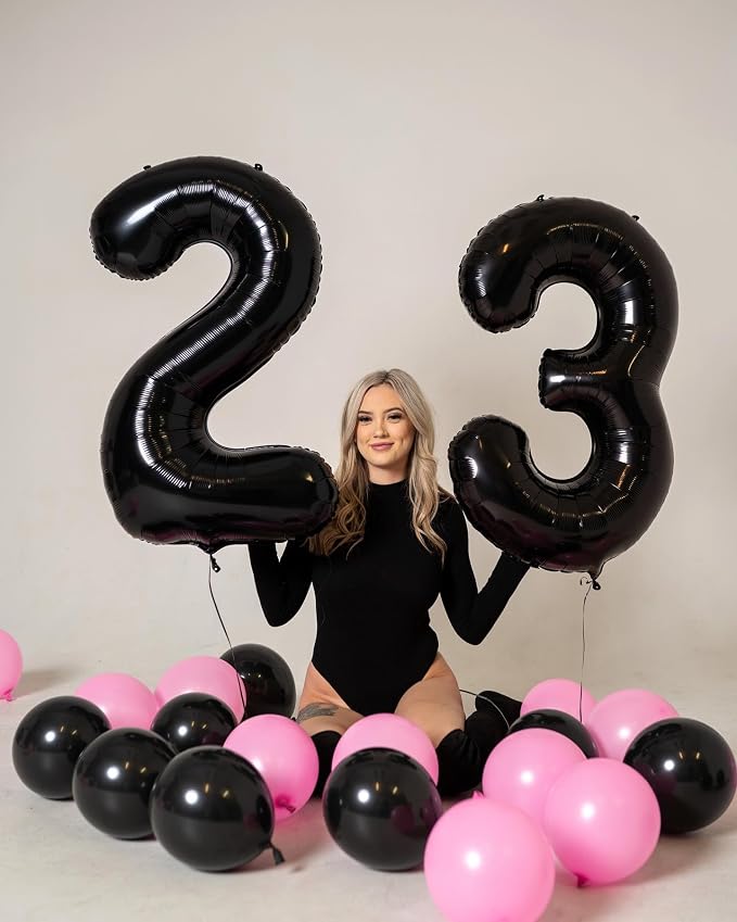 Black 12 Balloon - Image 8