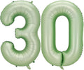 Sage Green Number 30 Balloon, 30 Balloon by BBPOOL