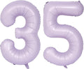 40 In Matte Purple Number Balloons Helium Foil Mylar Balloon Digital 35 | by Exquisitehighqualitypartydecorationstomeetyoureveryneed%EF%BC%81