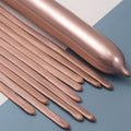 260 Balloons Metallic Rose Gold, Thickened 100 Pack Long Balloons Twisting by VHUWE