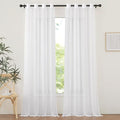 NICETOWN Ivory Sheer Curtains Extra Long 135 inch Length by NICETOWN