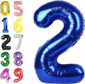 Numbers 1 Balloon 40Inch Navy Blue Balloons by Argthjy