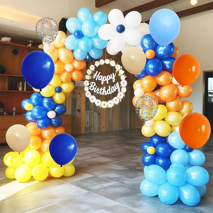 Blue and Orange Balloons Set - Image 6
