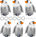 6 Pcs Walking Penguin Balloons, Cute Penguins Balloons by KINYFY