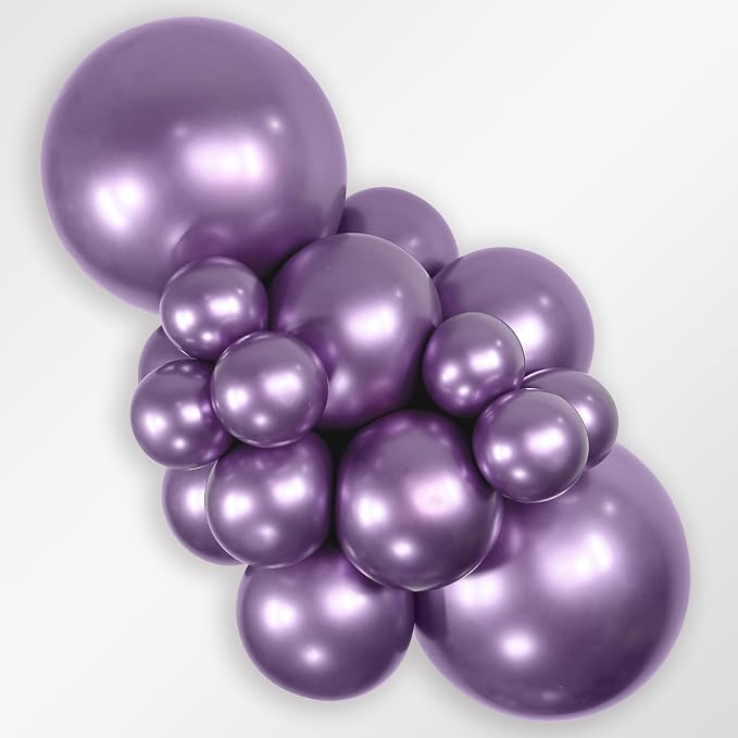 Sempertex Round Reflex Violet Balloons, 11 Inch, Graduation, Baby Shower - Image 2