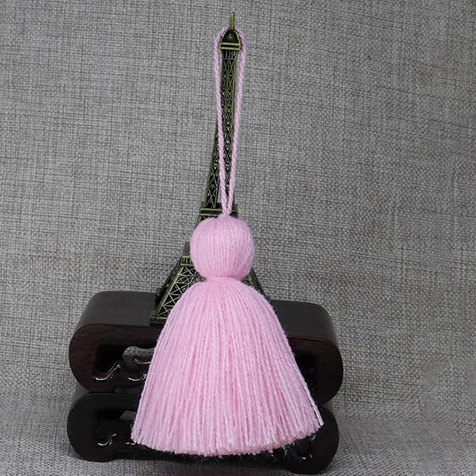 Big Size 4 PCS Tassels for Crafts, Handmade Hanging for Pillow Decor, Blanket - Image 3