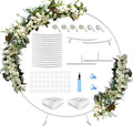 Queension Large Wedding Arch for Ceremony 7Ft, Circle Arch for Party, Outdoor by Queension