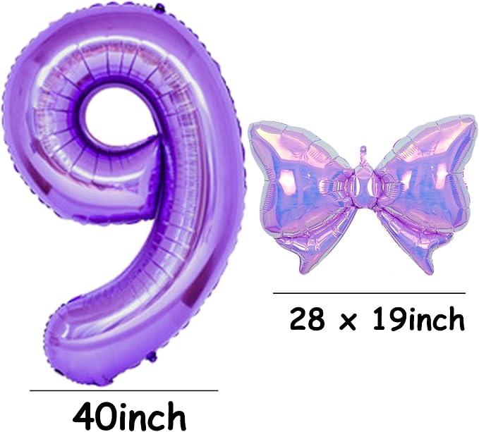 Happy birthday Big Number Balloons Foil Birthday Balloon Number Balloons Happy - Image 2