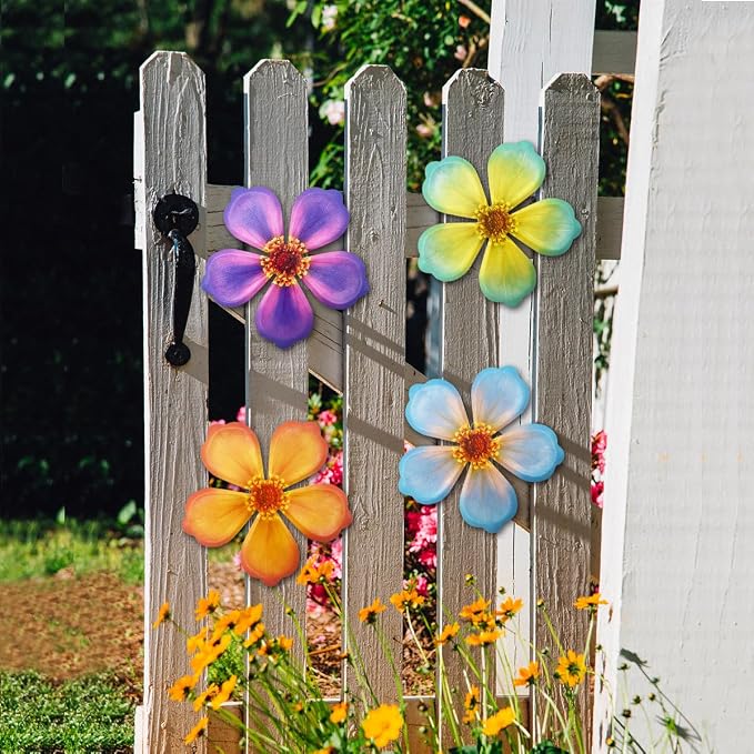 Giyyomtr Metal Flowers Wall Decor - Image 4
