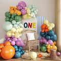 Rainbow Balloon Arch Kit for Whimsical Baby Shower Birthday Decorations | by CROSSFINGERS