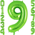 Green Number 9 Balloon 40 Inch, Big Large Foil Helium Number Balloons, Jumbo by AIQINHU