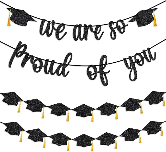 Graduation Banner 2026 Graduation Decorations, Pre-Strung We Are So Proud of by Aonsoule