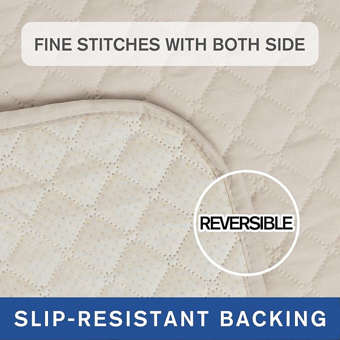 XINEAGE Water Resistant Recliner Cover, Nonslip Recliner Chair Covers - Image 4
