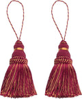 2Pcs Colorful Tassel Key Tassels DIY Accessories | 9.5 Inch Tassels by fenghuangwu