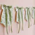 Weysat 2 Pcs Baby Clothes Banner Baby Boys Girls Shower Decorations Sage Green by Weysat