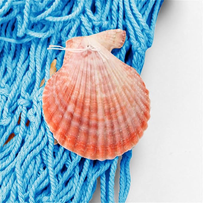 79 x 59 inch Nature Fish Net Wall Decoration - Image 3