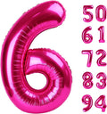 Hot Pink 6 Balloon by IWERP