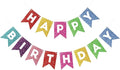 Colorful Happy Birthday Banner Birthday Sign by Hooqict