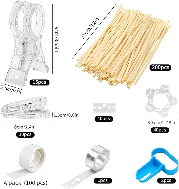 Balloon Arch Kit with 4 Types Balloon Clips, Birthday Wedding Party Decor | 25 - Image 2
