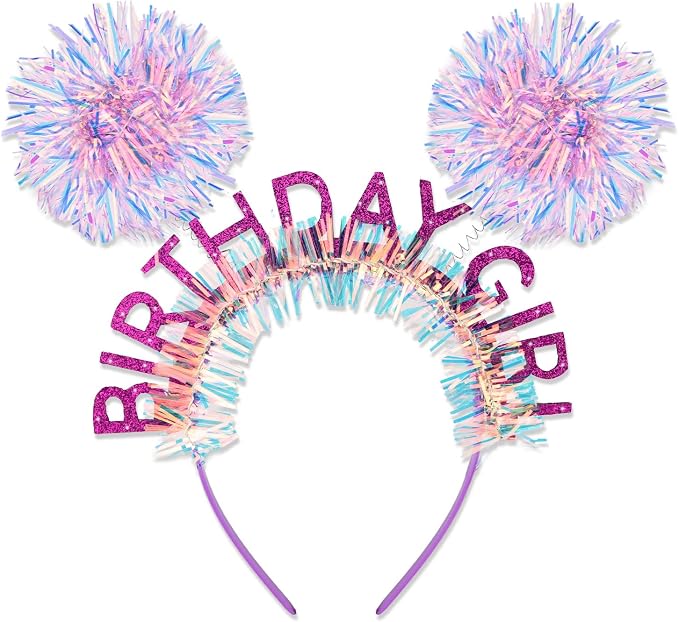 CIEHER Birthday Girl Headband Birthday Crown by CIEHER