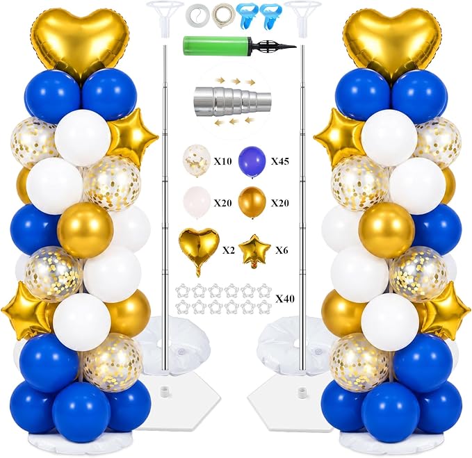 Balloon Towers Set of 2, Balloon Column Stand by Sileasncei